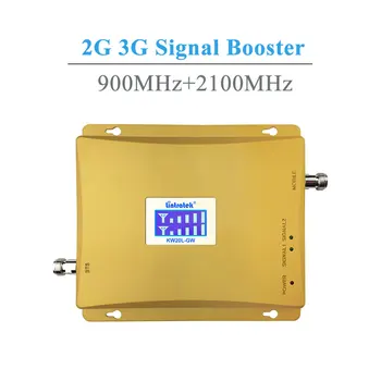 Lintratek LCD-Zaslon 3G W-CDMA 2100MHz + GSM 900Mhz Dual Band Mobilnega Telefona Signal za Ojačevalec GSM 2G 3G UMTS 2100 Signal Repetitorja-