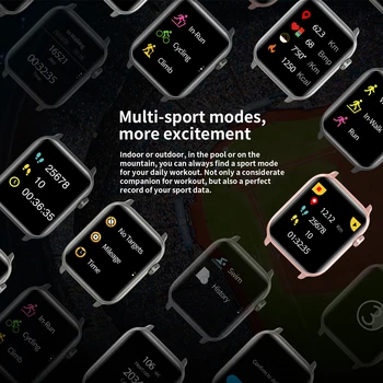 Lokmat Čas, Poln na Dotik Pametno Gledati Ženske Modni Smartwatch Moških Srčnega utripa Nepremočljiva Fitnes Tracker za iOS Android