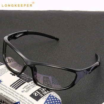 LongKeeper Anti Modra Svetloba Očala Moški Modni Šport Pregleden Očala Okvir Modra Svetloba Blokiranje Očala Oculos De Grau