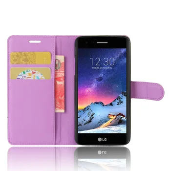 Luksuzni Telefon Capas Primeru Za LG K20 V K20V VS501 Pokrovček Denarnica Usnje Vreča Za LG K20 Plus K20Plus K 20 Plus TP260 Primeru Zajema