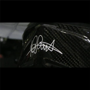 LuLuSticker #050 motorno kolo Dirke Rossi VR Podpis Nalepke Nepremočljiva Motoristična Čelada Varnostni Odsevni Motokros Nalepke