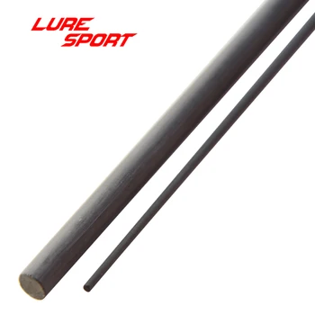 LureSport 2pcs 117cm Trdni ogljikov palico prazno, brez barve Palico gradbenih komponent, Ribolov Pole Popravila DIY Dodatki
