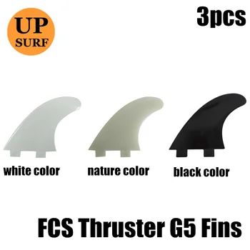 M velikost thruster plavuti surf plavuti plastičnih Najlon+steklenih vlaken FCS surf plavuti G5 velikost surf krovu plavuti Tovarniško ceno Visoke kakovosti