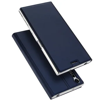 Magnetni Flip Knjige v Primeru Pokrovček Za Sony Xperia XA1 Plus Ultra XZ1 XZ2 Premium XZ X Kompakten XP Z5 Mini L1 Z6 E6 XA2 XZ3 Coque Capa