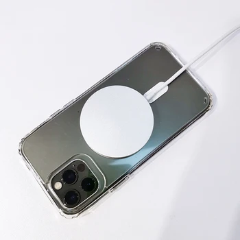 Magnetni Telefon Stojalo in Imetniki & Magnet Stiker za Magsafe Pribor/Brezžični Polnilnik Tipke Za iPhone 12 Max Pro Mini