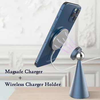 Magnetni Telefon Stojalo in Imetniki & Magnet Stiker za Magsafe Pribor/Brezžični Polnilnik Tipke Za iPhone 12 Max Pro Mini