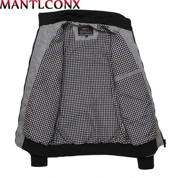 MANTLCONX 2020 Nova Jakna Moški, Vroče Prodaje Kakovosti Jesen Pomlad Outwear Mens Plašči Priložnostne Vetroloma, Jopiči, Moški Plus Velikost 4XL