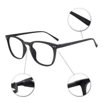 MARE AZZURO Očala za Branje Anti-modra Svetloba Očala Krog Obravnavi Očala Človek Računalnik Daljnovidnost Povečevalna Očala OC5106