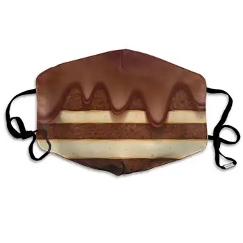 Maska Čokolada Gobo Torta Ohladi, Kolesarjenje Polovico Obraza Držalo Smučarskih Masko Za Moške