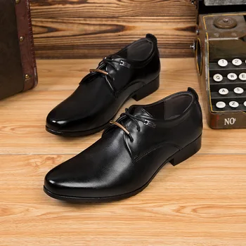 Mazefeng 2019 New Visoke Kakovosti Britanski Stil Usnje Moški Čevlji Čipke-Up Bullock Poslovno Obleko Moških Oxfords Čevlji Moški Formalnih Čevelj