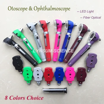 Medicinske Svjetlovodni Neposredno Opthalmoscope Prenosni Medicinske Otoscopio Uho Nego Oči Diagnostični Mini Otoscope Ophthalmoscope