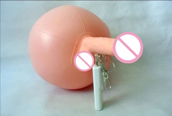 Mehke silikonske realističen dildo električni vibrator, vibrator napihljivi balon umetni dildo ženska masturbacija adult sex igrače