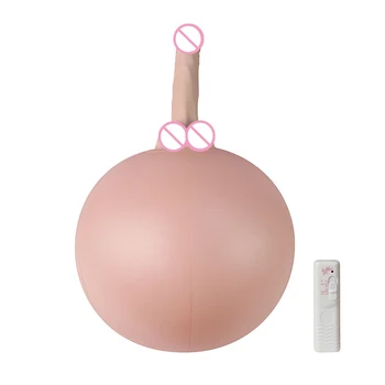 Mehke silikonske realističen dildo električni vibrator, vibrator napihljivi balon umetni dildo ženska masturbacija adult sex igrače