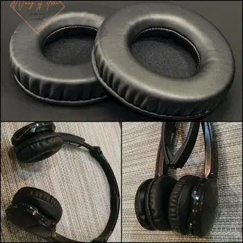 Mehko Usnje, Blazinice za Ušesa Pena Blazine, EarMuff Za Sony DR-BT22 Brezžične Bluetooth Stereo Slušalke Odlično Kakovost, Ne Poceni Različica