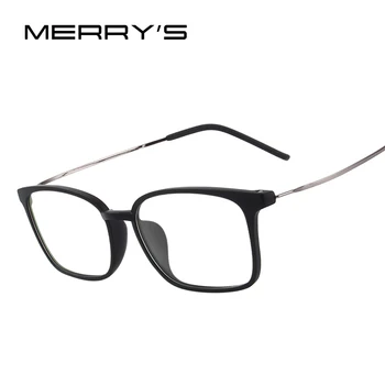 MERRYS DESIGN Moški/Ženske Mode Optični Okvirji za Očala Sevanja-odporna Stekla TR90 Titana Noge S2079
