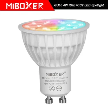 Miboxer 4W RGB+SCT LED Žarometi, FUT103 GU10 FUT104 MR16 led Žarnica svetilka za Spalnico Restavraciji dnevno sobo Kuhamo osvetlitev prostora
