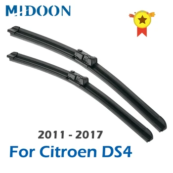 MIDOON Metlice LHD RHD Spredaj Metlice Brisalcev Za Citroen DS4 DS5 2011 - 2017 Vetrobransko steklo vetrobransko steklo Prednje Okno 30