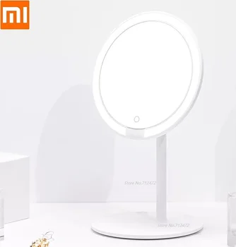 Mijia Prenosni LED Ličila Mirror Svetlost Nastavljiva tri ravni fill light Akumulatorski HD Make up Ogledalo