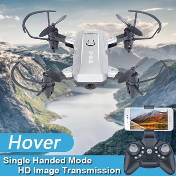 Mini Brnenje Quadcopter M9 Kamera HD 1080P Wifi FPV Brnenje Zložljive Višina Držite RC Helikopter Smart brezpilotna letala Otroci Igrače Darilo