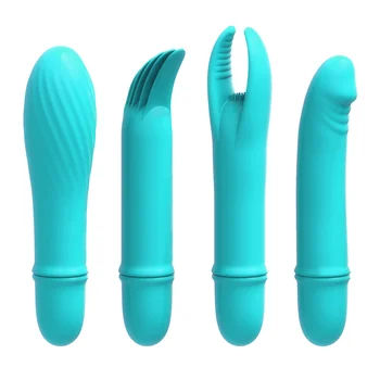 Mini Bullet Vibrator Sex Igrače za Žensko Silikonski Realističen Dildo Kurba Žepni Masturbator G Spot Vagina Massager Analni Stimulator
