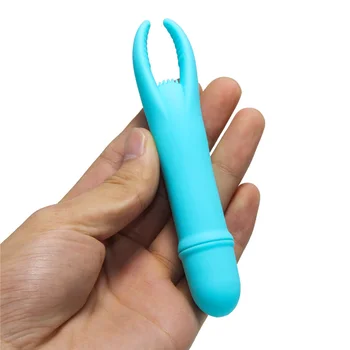 Mini Bullet Vibrator Sex Igrače za Žensko Silikonski Realističen Dildo Kurba Žepni Masturbator G Spot Vagina Massager Analni Stimulator