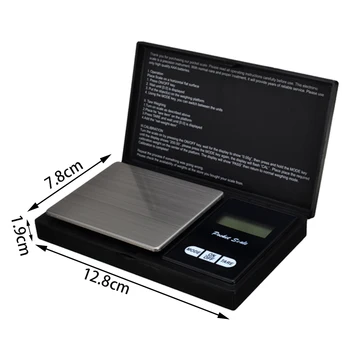 Mini Elektronsko Tehtnico 1000g/za 0,1 g Natančno Nakit Obsega Prenosni Palm Bilance Digitalno Tehtnico za Tehtanje Stroj