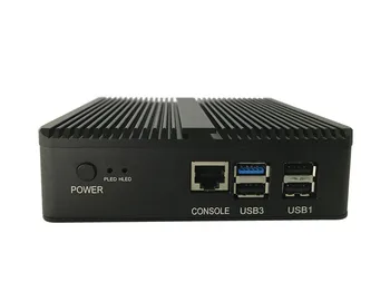 Mini PC Celeron J1900 Quad Core Windows 10 Dvojno LAN brez ventilatorja Mini Računalnik Celeron J1800 N2805 NetTop 300M WIFI, HDMI, VGA, USB