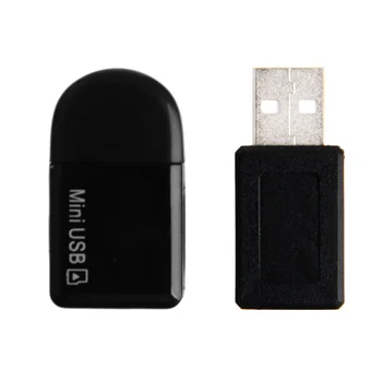 Mini USB na TF T-flash Kartice Micro SD Adapter Reader za Avto AUX Out, Audio Glasba