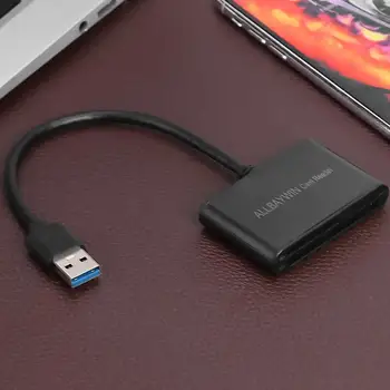 Mini USB3.0 Kartic Podpira Hot Swap 3-v-1 Univerzalni Pomnilniško Kartico in TF Kartico in CF Kartica za SATA HDD Docking Dovoljenja