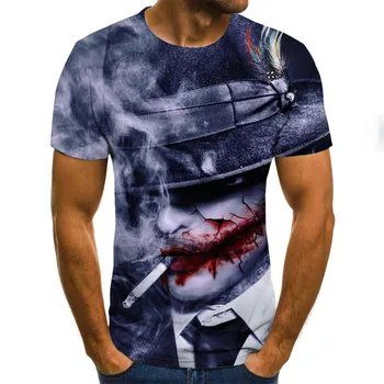 Mleko 3D tiskanje moda priložnostne tee T-shirt telovadnici moška T-shirt majica