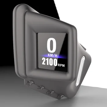 Moda 2020 OBD+GPS pametno oceniti z 270 stopinj Flip zaslona A-Steber trim ali dal nadzorno ploščo namestite Jasno koda Napake merilnik Hitrosti