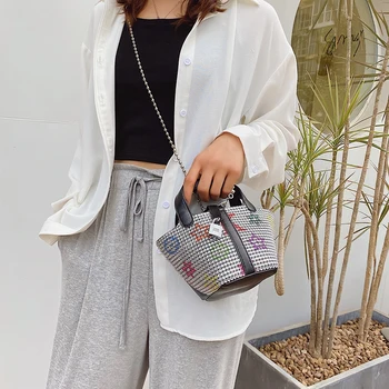 Moda Mini Crossbody Torbe za Ženske do leta 2020 Poletje Oblikovalec Verige Lady Potovalne Torbe Ženski Majhne Totes Vrečko torbice in torbe
