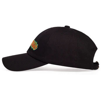 Moda poletje hip-hop klobuk čistega bombaža nastavljiv baseball skp SLABO MOŽGANE vezenje na prostem odtenek klobuki vrnitev žoge klobuki gorras