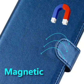 Moda PU Usnjena torbica za Samsung Galaxy S3 S4 S5 S8 S9 S10 Plus S6 S7 Rob Opomba 10 8 9 Pro Flip Denarnica Z Pokrovček Reže za Kartico
