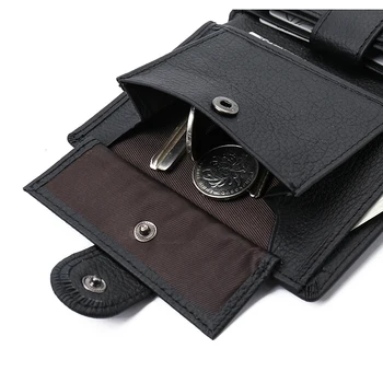Moda za moške denarnice pravega usnja moške denarnice z kovanca pocket kratek denarnice hasp design žep za kovance vozniško dovoljenje imetnika denarnice