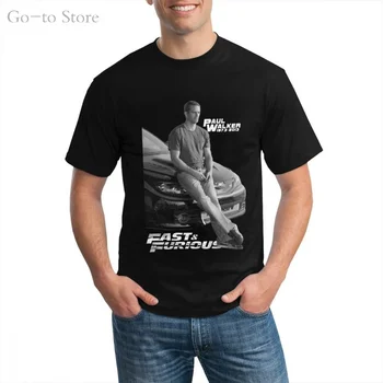 Moda za prosti čas Paul Walker Ulica Racingss Hitro N Besno bombaž grafični majice s kratkimi rokavi moški t-shirt 2020