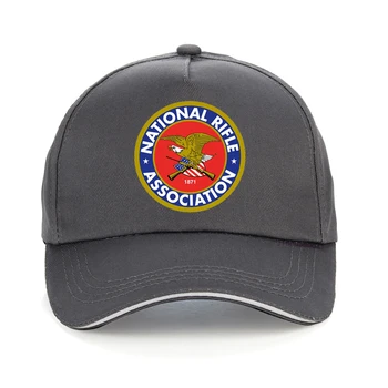 Moda za Tiskanje Baseball Skp National Rifle Association skp Nastavljiv Unisex Hip Hop klobuk na Prostem Soncu vrnitev žoge Klobuki
