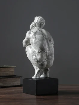 Moderni Kipi Ustvarjalne Čepe Misleč Človek Kip Umetnosti Dnevne Sobe Starinsko Opremo Doma Okraski V Severni Evropi