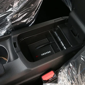 Moj Dober Avto Centralne Armrest Škatla za Shranjevanje škatle za Rokavice Razno shranjevanje za Peugeot 308 2016-2019 Avto dodatki