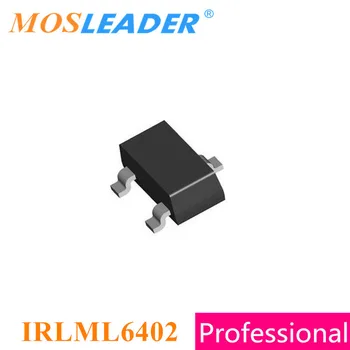 Mosleader IRLML6402 SOT23 3000PCS 20V P-Kanala Rds=65mR 100mR IRLML6402TRPBF IRLML6402TR IRLML6402PBF Kitajski Visoke kakovosti