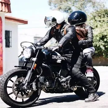 MOTOpants Štirje letni časi vožnja motocikla jahalne kavbojke vitez moto off-road dirke hlače anti-padec visoko elastična zaščita
