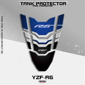 Motorno kolo Tank Pad Zaščitnik Nalepke Nalepke Za Yamaha YAMAHA YZFR6 YZF-R6 YZF600 Tank Pad Dekorativni Zaščitnik