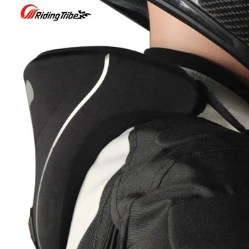 Motorno kolo Vratu Zaščitnik Motobike Dirke Zaščito Vratu Stražar Reflektivni Zadrgo 3D Vratne Hrbtenice Varovalno Orodje Moto Deli