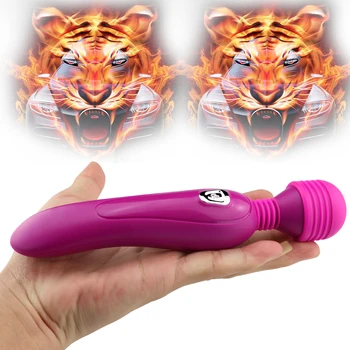 Močan Ustni Klitoris Av Čarobno Palico Vibrator 12 Hitrosti Vibracij G Spot Analni Bay Massager Varno Silikonski Odrasle Sex Igrače za Ženske