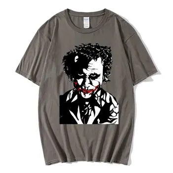 Moška T-Shirt Priložnostne Joker Majica Bombaž Hip Hop Ženske Oblačila Plus Velikost Tee Majica Kratek Rokav Ulične Hip Hop Oblačila