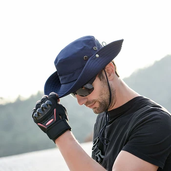 Moške poletne dvojno skp zaščito pred soncem sonce klobuk Ribič Klobuk na Prostem, potovanja ribolov Zložljivi vrnitev žoge UV Zaščito Moški Šport Vedro Skp