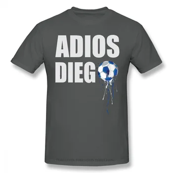 Moški Udobje Diego Armando Maradona Legenda Največji Nogometni Igralec T-Shirt Žogo Design Čistega Bombaža Tees Harajuku TShirt