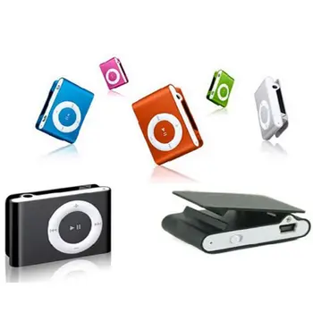 MP3 Pisane Mini Mp3 Predvajalnik Glasbe Mp3 Predvajalnik Mikro TF Reža za Kartico USB MP3 Šport Predvajalnik, USB vhod