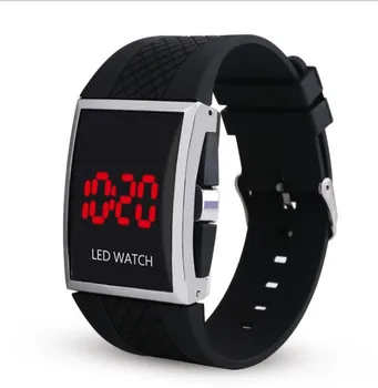 MREURIO 2020 Digitalni Watch Minimalističen Zlitine Kvadratnih LED Elektronskih Športov Zapestne Ure za Moške Študentov Moda Relogio Darila