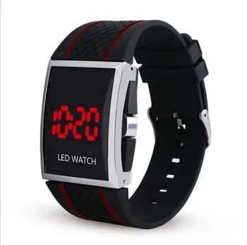 MREURIO 2020 Digitalni Watch Minimalističen Zlitine Kvadratnih LED Elektronskih Športov Zapestne Ure za Moške Študentov Moda Relogio Darila